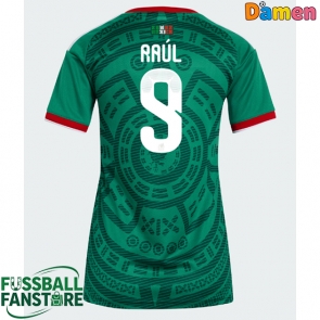 Mexiko Raul Jimenez #9 Replik Heimtrikot Damen WM 2026 Kurzarm